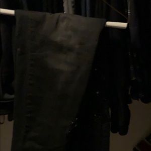 Black jeans with sequins